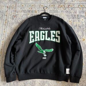 Kith Black Philadelphia Eagles Men's Sweater